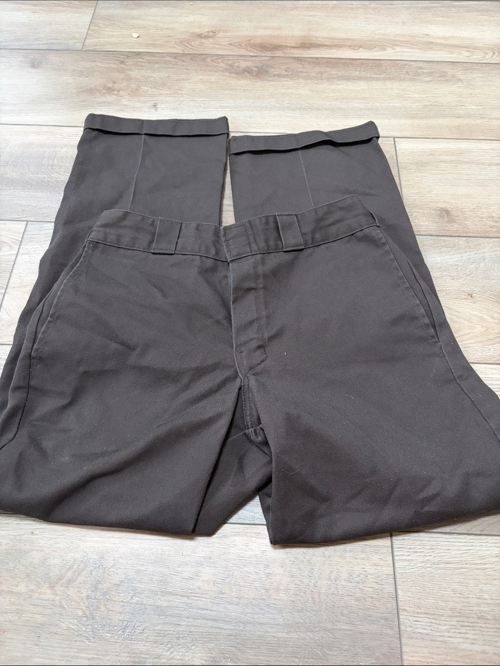 Dickies Men's Dark Brown Dress Pants